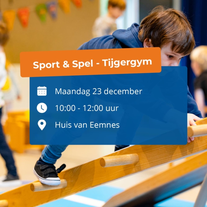 Sport & Spel 2024 - Tijgergym (4 en 5 jaar)