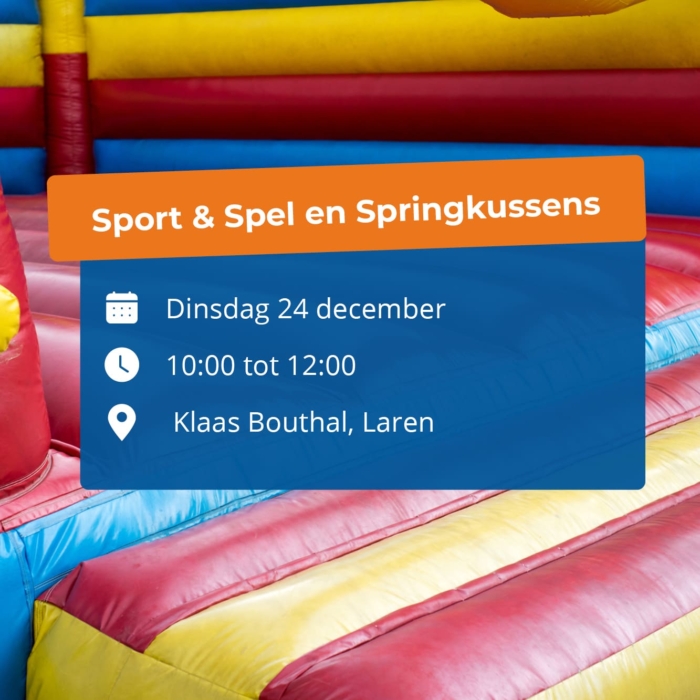 Sport & Spel 2024 - Springkussens (6 t/m 12 jaar)